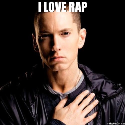 I LOVE RAP , Комикс Эминем