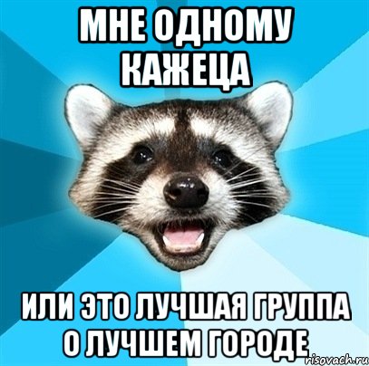 мне одному кажеца или это лучшая группа о лучшем городе, Мем Енот-Каламбурист