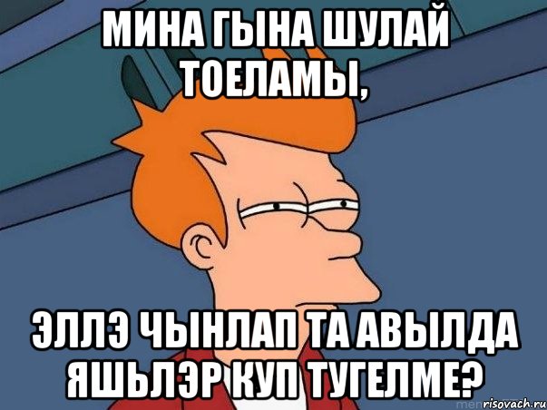 мина гына шулай тоеламы, эллэ чынлап та авылда яшьлэр куп тугелме?, Мем  Фрай (мне кажется или)