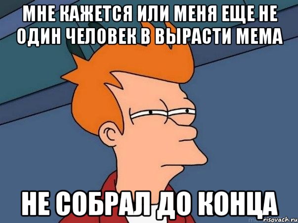 мне кажется или меня еще не один человек в вырасти мема не собрал до конца, Мем  Фрай (мне кажется или)