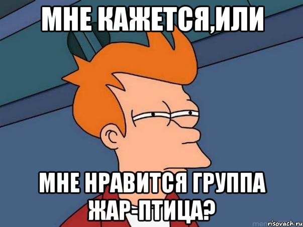 мне кажется,или мне нравится группа жар-птица?, Мем  Фрай (мне кажется или)