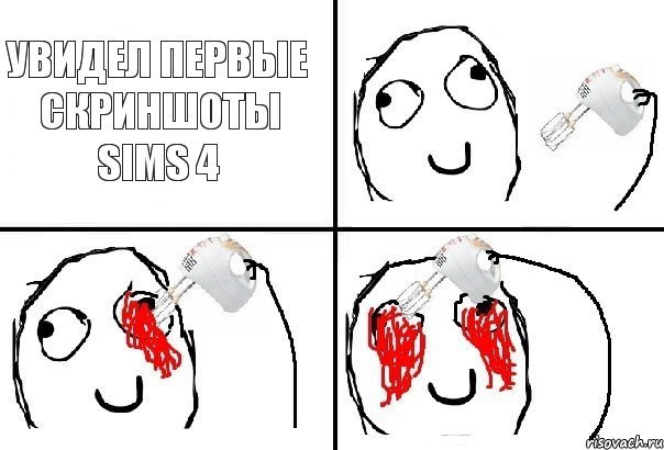 Увидел первые скриншоты Sims 4