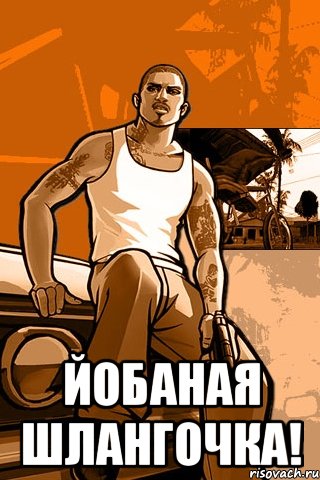  йобаная шлангочка!, Мем GTA