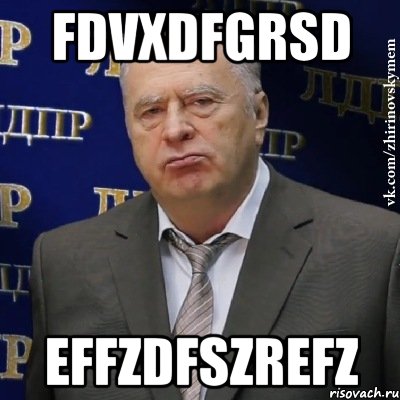 fdvxdfgrsd effzdfszrefz, Мем Хватит это терпеть (Жириновский)