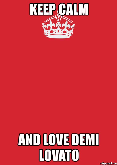 keep calm and love demi lovato, Комикс Keep Calm 3