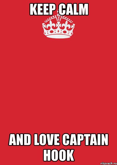 keep calm and love captain hook, Комикс Keep Calm 3