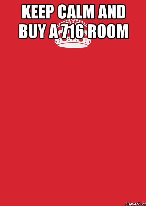 keep calm and buy a 716 room , Комикс Keep Calm 3