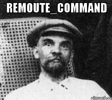 remoute_command , Мем   Ленин удивлен