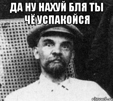 да ну нахуй бля ты чё успакойся , Мем   Ленин удивлен