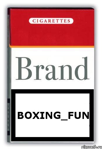 boxing_fun, Комикс Минздрав