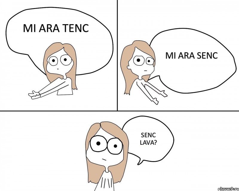 mi ara tenc mi ara senc senc lava?, Комикс Не надо так