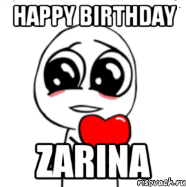 happy birthday zarina