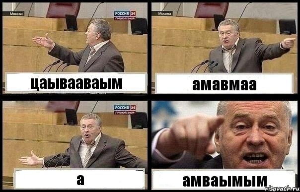 цаывааваым амавмаа а амваымым, Комикс с Жириновским