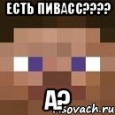 есть пивасс??? а?, Мем стив