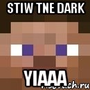 stiw tne dark yiaaa, Мем стив