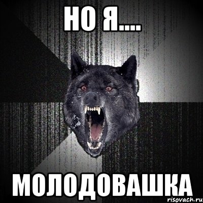 но я.... молодовашка, Мем Сумасшедший волк