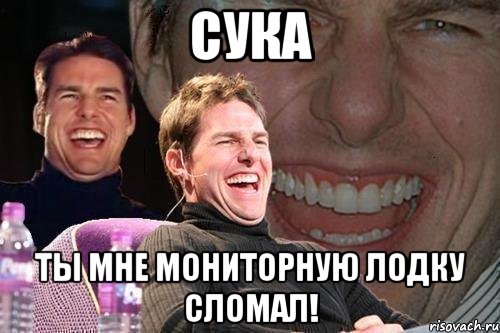 сука ты мне мониторную лодку сломал!, Мем том круз