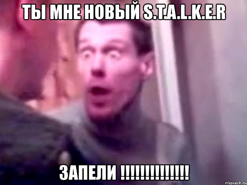 ты мне новый s.t.a.l.k.e.r запели !!!, Мем Запили