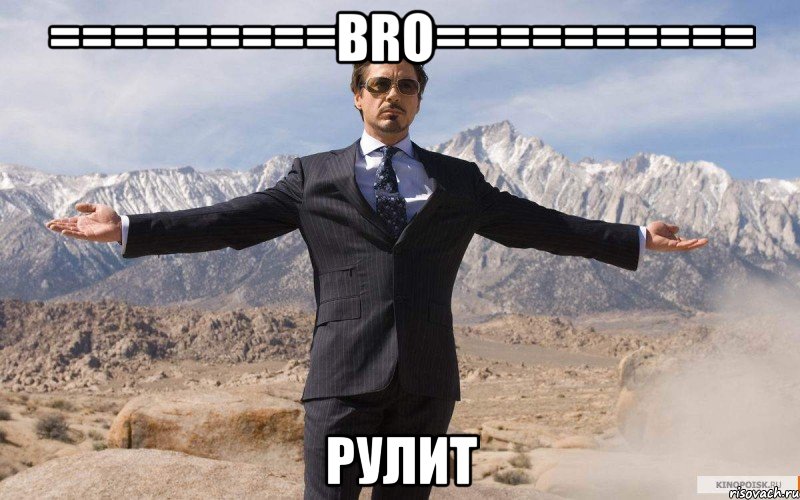 =========bro========== рулит, Мем железный человек