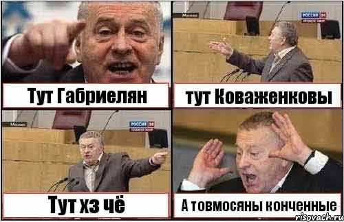 Тут Габриелян тут Коваженковы Тут хз чё А товмосяны конченные, Комикс жиреновский