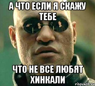 а что если я скажу тебе что не все любят хинкали, Мем  а что если я скажу тебе