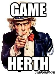 game herth, Мем а ты