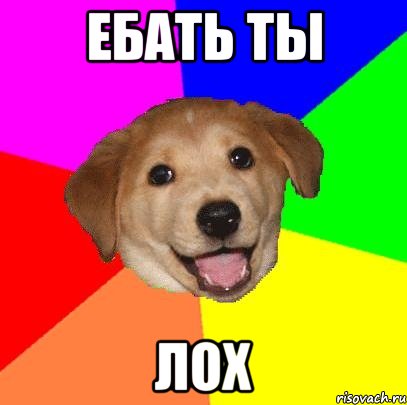 ебать ты лох, Мем Advice Dog