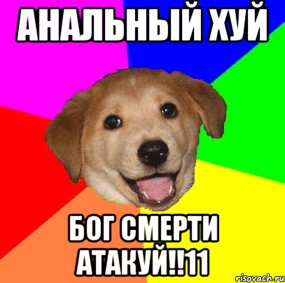 анальный хуй бог смерти атакуй!!11, Мем Advice Dog