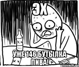 эх уже 146 бутылка пива!