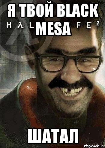 я твой black mesa шатал, Мем Ашот Фримэн