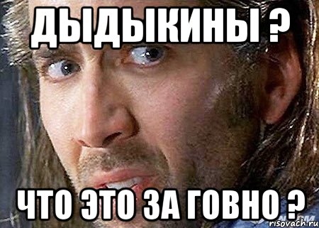 дыдыкины ? что это за говно ?, Мем Cage