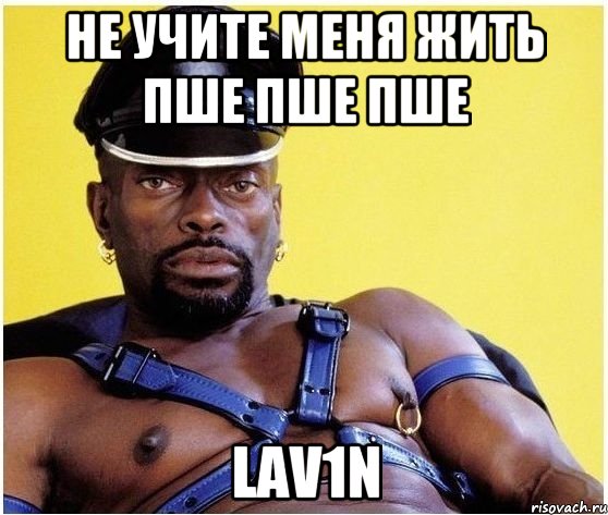 не учите меня жить пше пше пше lav1n, Мем Черный властелин