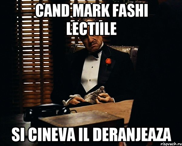 cand mark fashi lectiile si cineva il deranjeaza, Мем Дон Вито Корлеоне