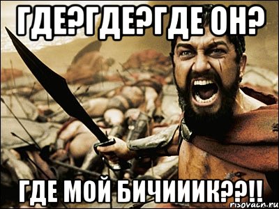 где?где?где он? где мой бичииик??!!, Мем Это Спарта