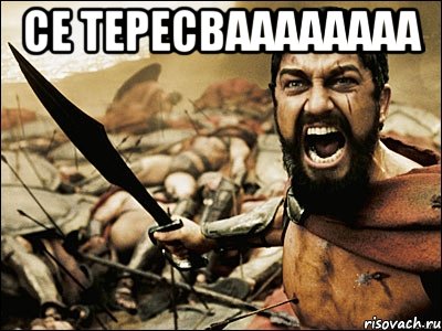 се тересваааааааа , Мем Это Спарта