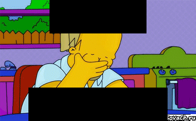 ну же ей непонятно!, Мем Homer simpson facepalm