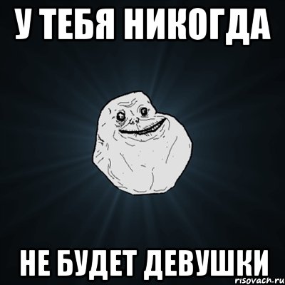 у тебя никогда не будет девушки, Мем Forever Alone