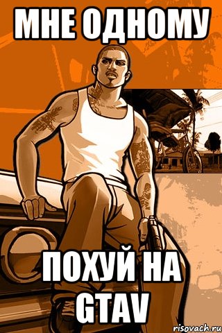 мне одному похуй на gtav, Мем GTA