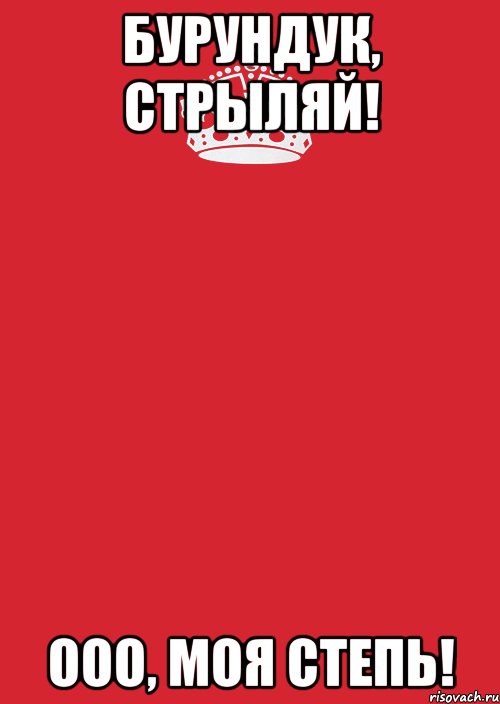 бурундук, стрыляй! ооо, моя степь!, Комикс Keep Calm 3