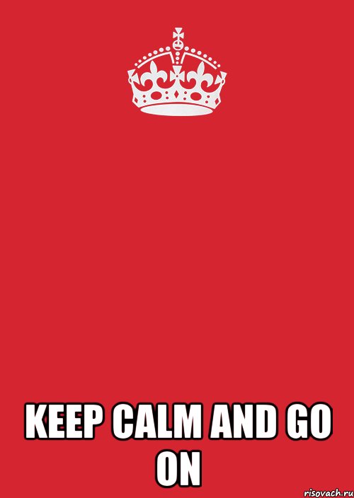  keep calm and go on, Комикс Keep Calm 3