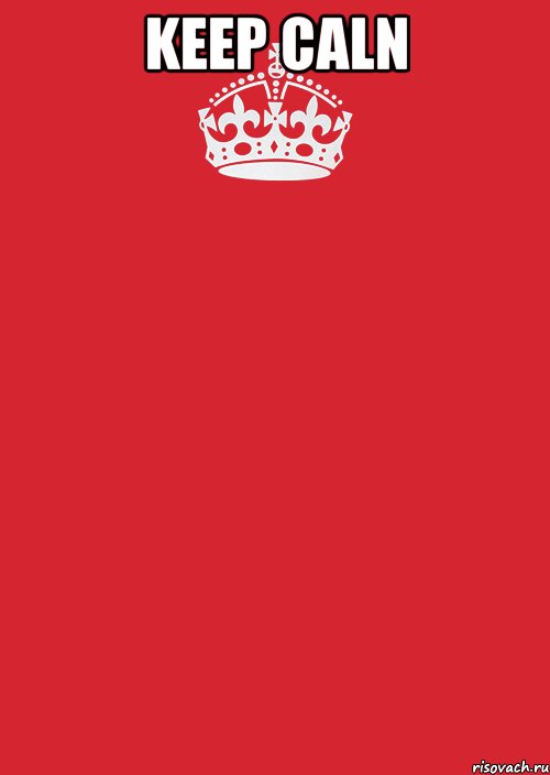 keep caln , Комикс Keep Calm 3