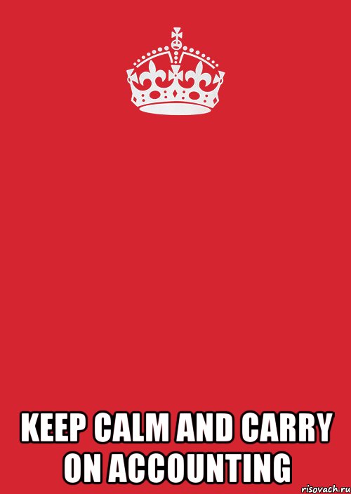  keep calm and carry on accounting, Комикс Keep Calm 3