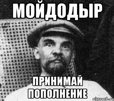 мойдодыр принимай пополнение, Мем   Ленин удивлен