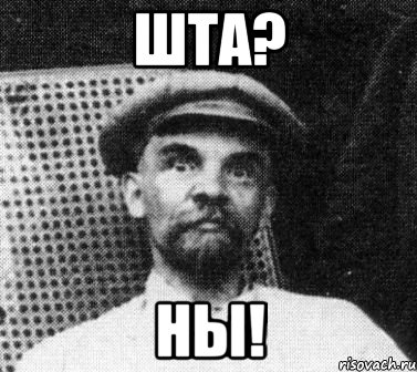 шта? ны!, Мем   Ленин удивлен