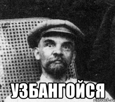  узбангойся, Мем   Ленин удивлен