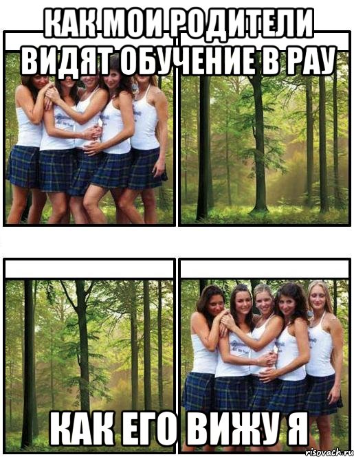 как мои родители видят обучение в рау как его вижу я