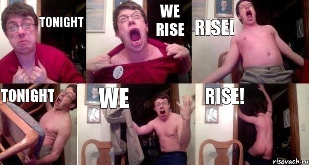 Tonight We rise RISE! Tonight We Rise!, Комикс  Печалька 90лвл