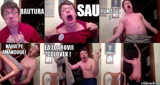 Bautura sau Fumatul ? nahui pe amandoua ! ea zdarovii celovek ! , Комикс  Печалька 90лвл