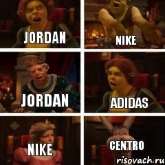 Jordan Nike Jordan Adidas Nike Centro, Комикс  Шрек Фиона Гарольд Осел