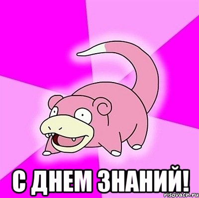  с днем знаний!, Мем слоупок